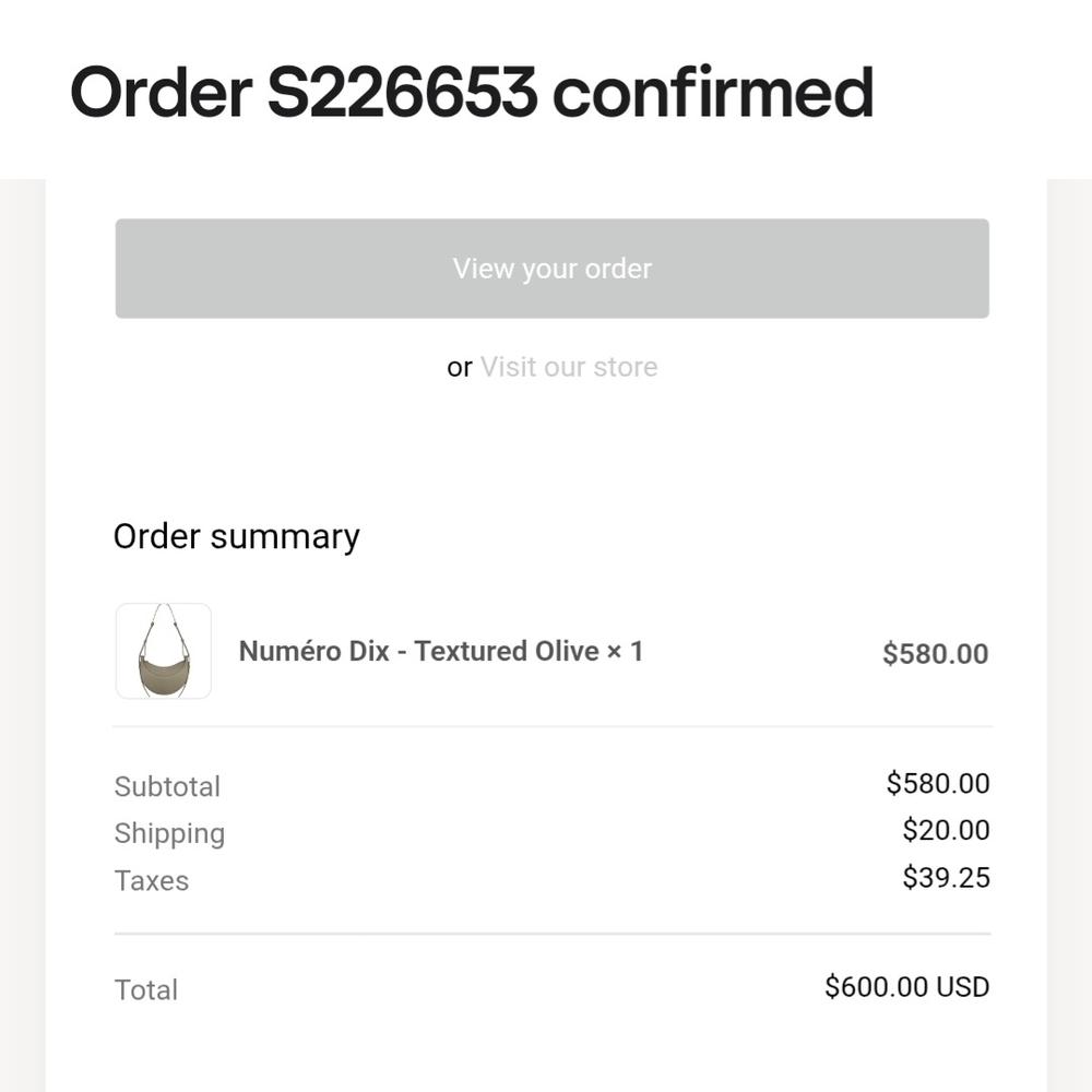 Polene Numero Dix Bag - Picture 4 of 5